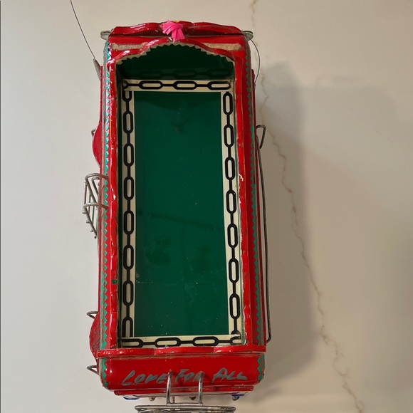 Hand-Painted wooden Decorative Pakistani Truck - Picture 9 of 9